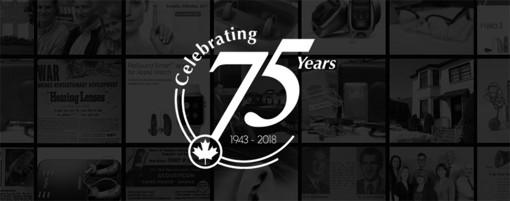 Davidson Hearing Aid Centres - Celebrating 75 Years of Hearing Excellence.