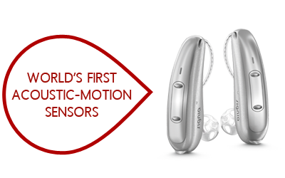 World's first hearing aid with an acoustic motion sensor