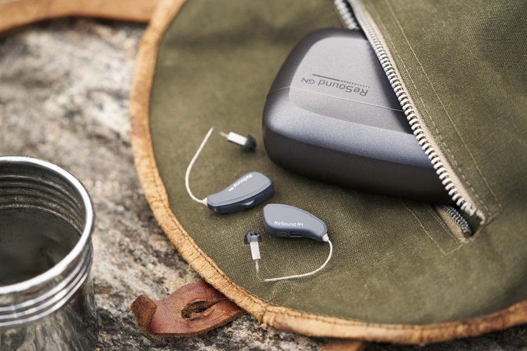 ReSound LiNX Quattro hearing aids and charging case are ready to go anywhere you are