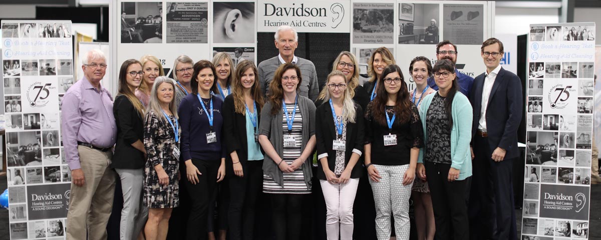 Davidson Hearing Aid Centres staff at the Fifty-Five Plus Lifestyle Show