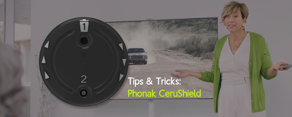 How to get the most out of your Phonak Audeo Marvel hearing aid by changing the CeruShield wax filter